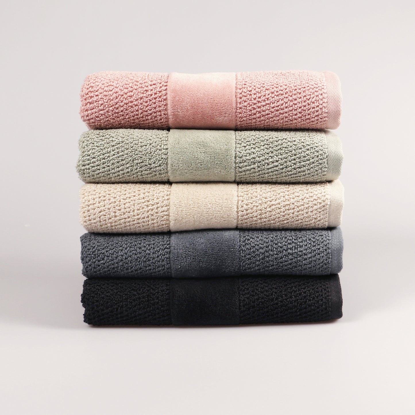 Frottier Serie Einstein | Dunkel Anthrazit - THE COTTON COMPANY